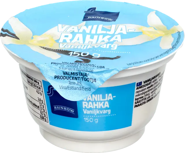 Rainbow vaniljarahka 150g