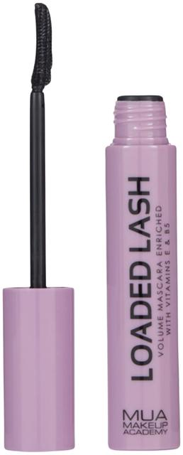 MUA Make Up Academy Loaded Lash Enriched Volume Mascara 8 g Black ripsiväri