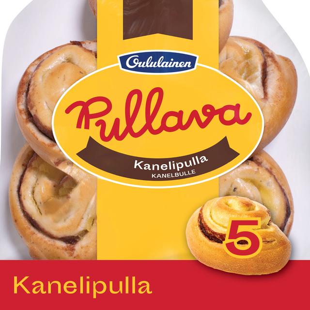 Oululainen Pullava Kanelipulla 5kpl 275g