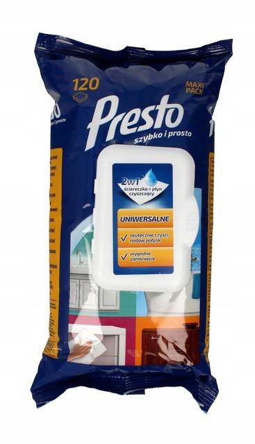 Presto Clean 2in1 universaalsed puhastuslapid 120 tk