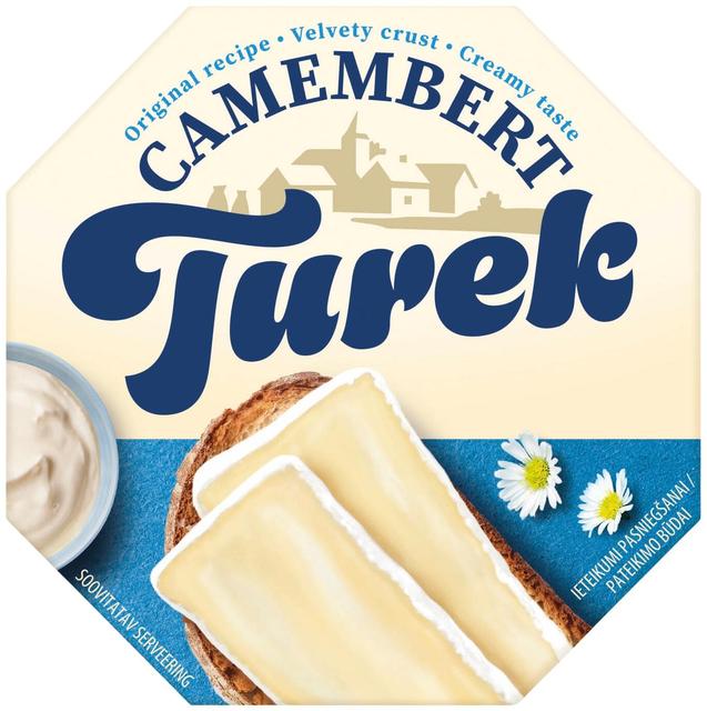 Turek Camembert Natural valgehallitusjuust 120g