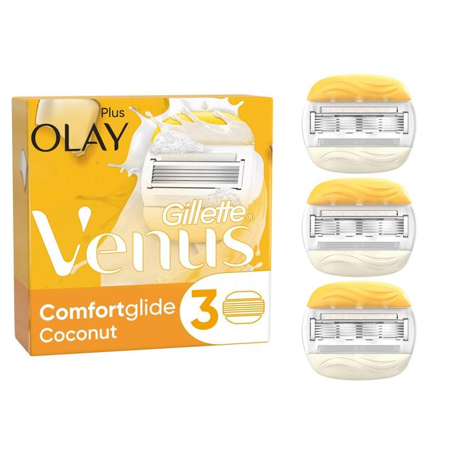 Gillette Venus Comfortglide Coconut with Olay 3kpl terä