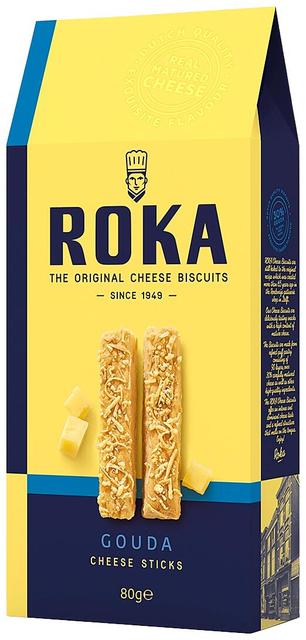 ROKA Gouda rapea juustotikku 80 g