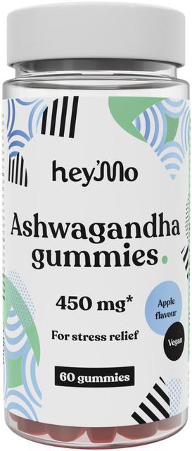 hey'Mo Ashwagandha +B6 gummies omenanmakuinen 60kpl 180g