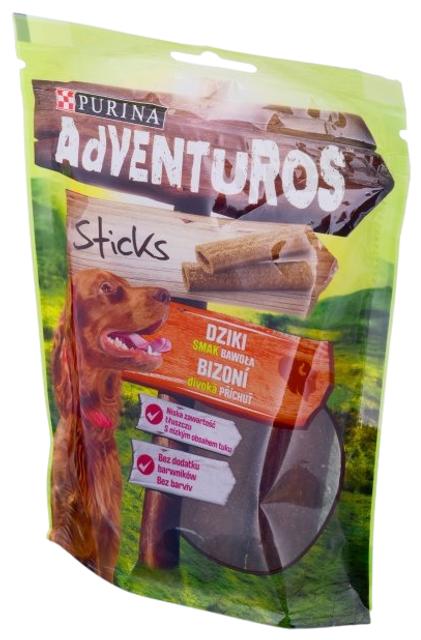 Purina Adventuros närimispulgad Stick pühvel 120g