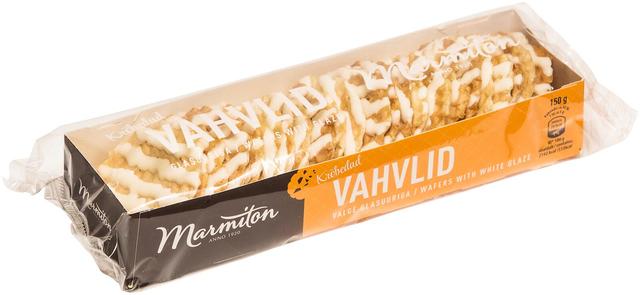 Marmiton valge glasuuriga vahvlid 150 g