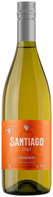 Santiago 1541 Chardonnay valkoviinijuoma 8% 0,75 L plo