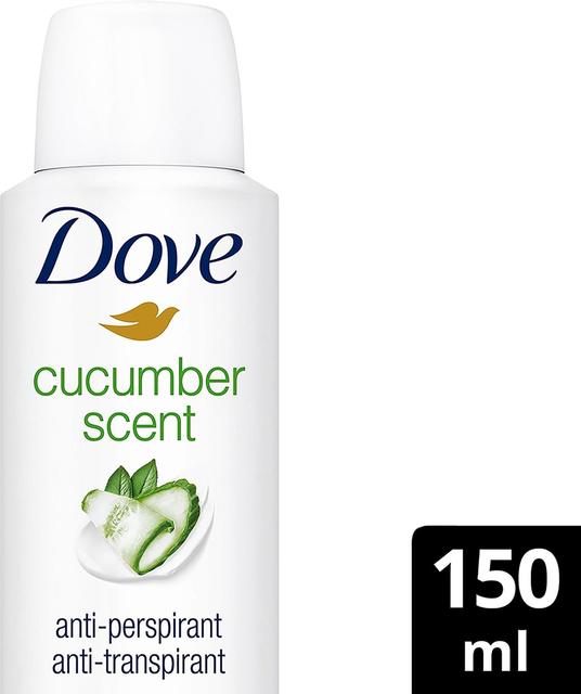 Dove 48h Cucumber Antiperspirantti Deodorantti spray  mukana kosteusvoide   150 ml