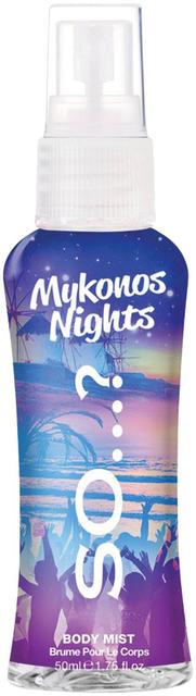 SO…? Body Mist Vartalosuihke Mykonos Night 50 ml