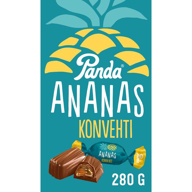 Panda Ananaskonvehteja 280g