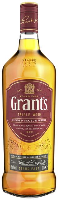 Grant's Triple Wood whisky 40%vol 1l