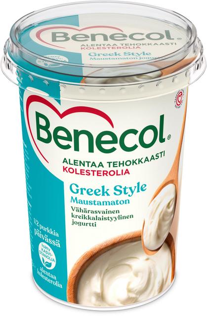 Benecol 450g maustamaton kreikkalaistyylinen jogurtti