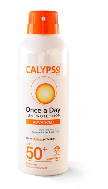 Calypso once a day sun spray SPF50+ aurinkosuojasuihke 150ml