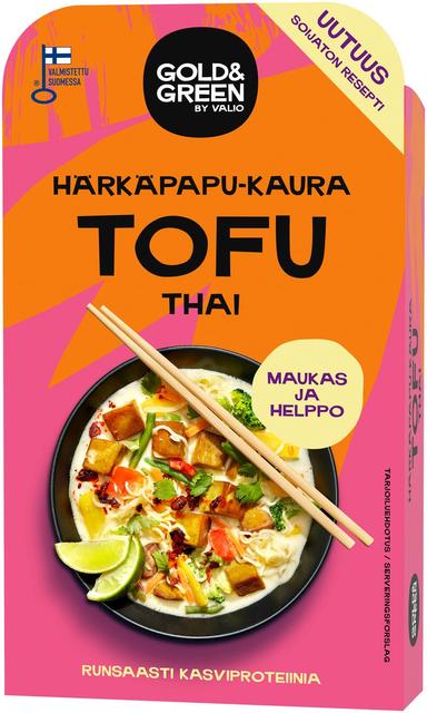Gold&Green® Härkäpapu-Kaura Tofu 280 g Thai