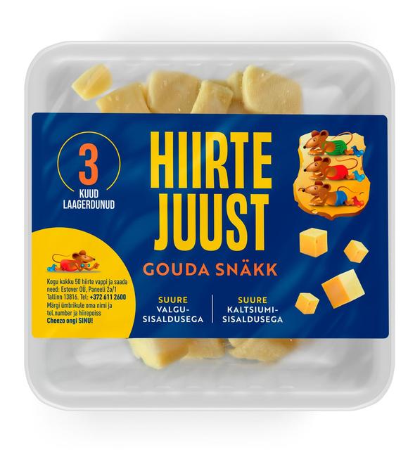 Hiirte Juust Gouda Snäkk 175g