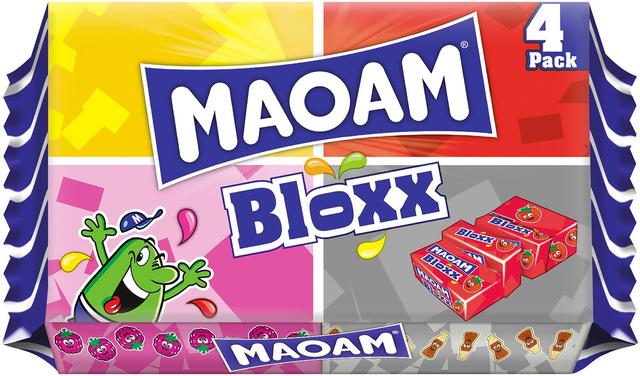 MAOAM Bloxx 4 pack 88g hedelmätoffee