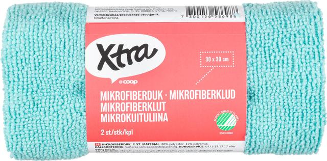 Xtra mikrokuituliina 2 kpl