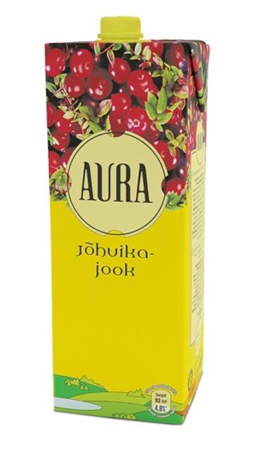 Aura jõhvikajook 1L