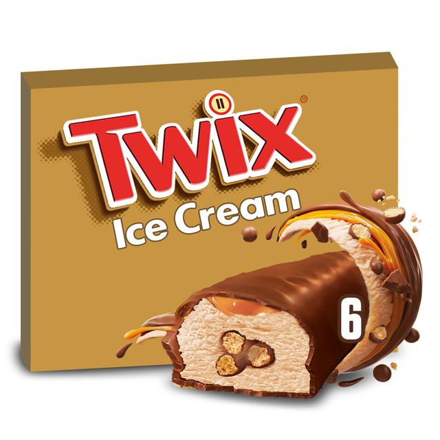 Twix 6-pack jäätelöpatukat 258,6ml (6 x 34,2 g)