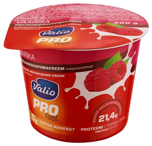 Vaarika proteiinikohupiimakreem, 200 g