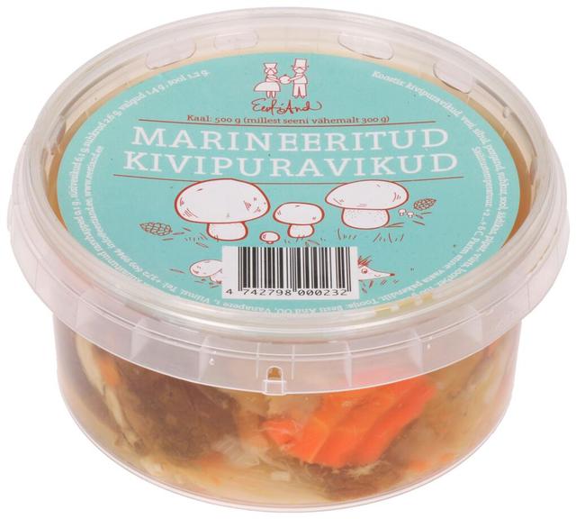 Marineeritud kivipuravik 500g