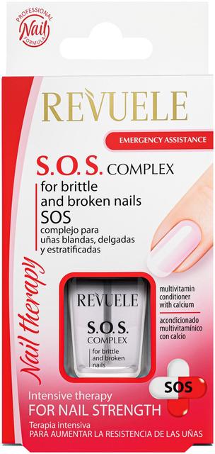Revuele nail therapy S.O.S. hauraille & lohkeileville kynsille 10ml
