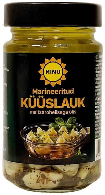 Minu marineeritud küüslauk maitserohelisega 210gr