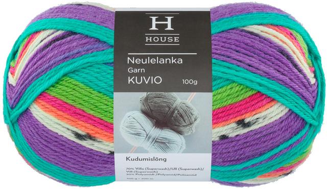 House lanka villasekoite Kuvio 100 g Pink/lilac/green/turquoise 81927