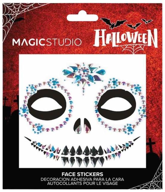 Magic Studio Halloween kasvotarrat sininen