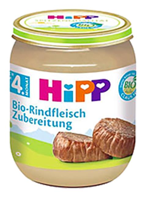 Hipp veiselihapüree 125g, alates 5-elukuust