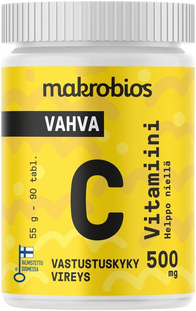 Makrobios C-vitamiini 500 mg 90 tabl 55g
