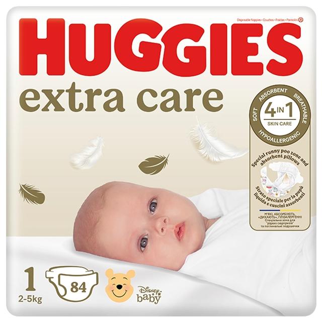 Huggies mähkmed Extra Care 1 2-5kg 84tk