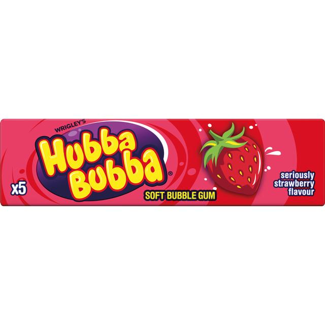 Hubba Bubba Strawberry taskupakkaus (35 g)