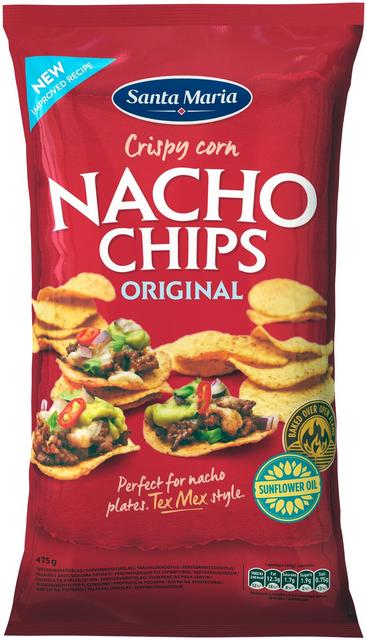 Santa Maria 475g Nacho Chips -maissilastut