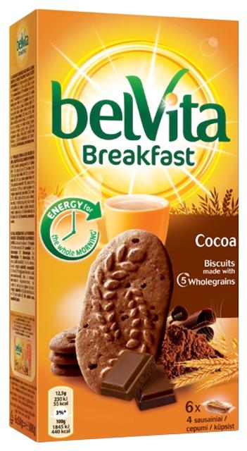 Belvita šokolaadiküpsised 300 g