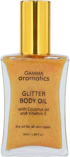 GAMMA aromatics Glitter vartaloöljy Gold 50ml