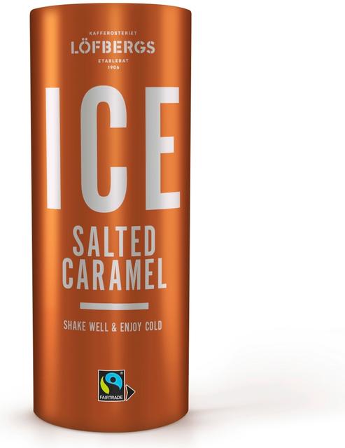 Löfbergs ICE Coffee Salted Caramel Jääkahvi 230 ml Reilukauppa