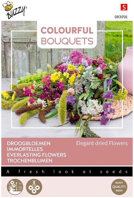 Colorful Bouq Elegant Dried Flower kuivatatud lillede segu