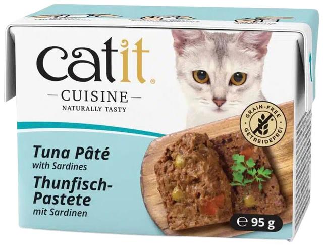 Catit Cuisine tuunikalapasteet sardiinide ja köögiviljadega 95g