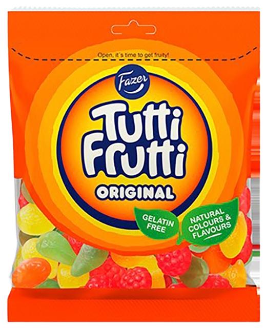 Fazer Tutti Frutti Original kummikommid 180 g