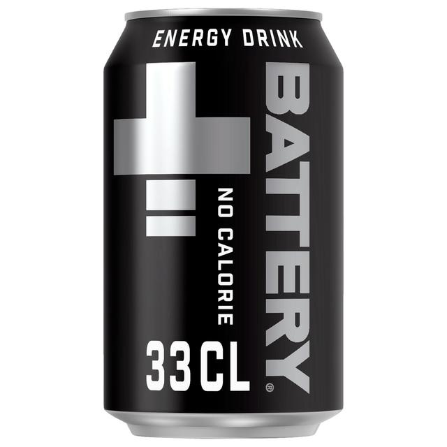 Battery No Calorie energiajuoma tölkki 0,33 L