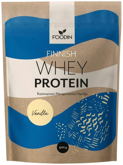 Foodin Kotimainen heraproteiini vanilja 500g