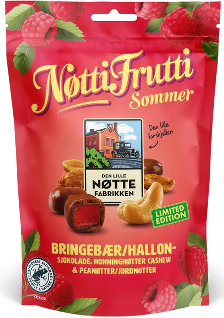 Den Lille Nøttefabrikken Nøtti Frutti Sommer​ pähkinä-hedelmäsekoitus RA 160g
