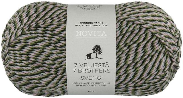 Novita 7 Veljestä Svengi 100g 8231 karuselli