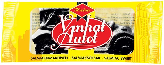 Halva Vanhat Autot salmiakki 15 g