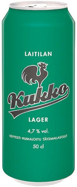 Laitilan Kukko Lager 4,7% 0,5L olut