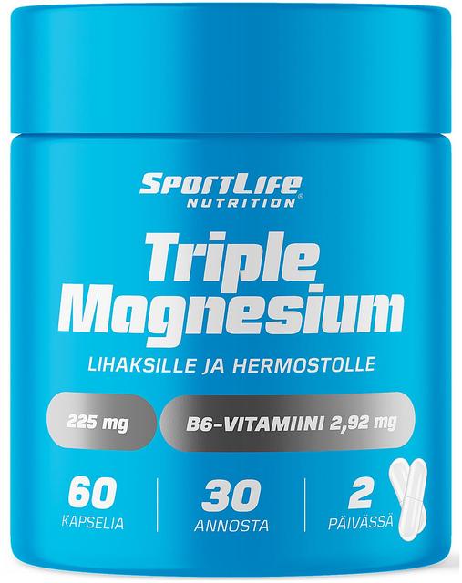 SportLife Nutrition Triple Magnesium 60kaps