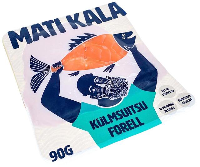 Külmsuitsuforell, viilutatud Mati Kala 90 g