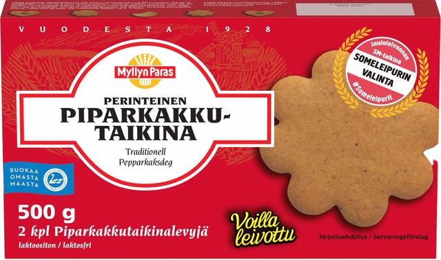 Myllyn Paras Perinteinen Piparkakkutaikina 500g pakaste