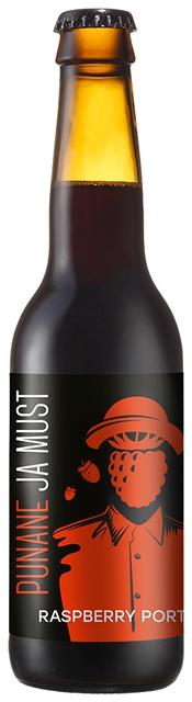 Punane ja Must raspberry porter õlu 330 ml